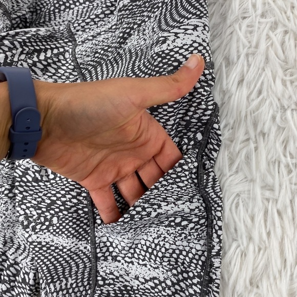 Lululemon Fast & Free 7/8 Tight II *Nulux 25" Swerve Vapor Metal Grey - Picture 4 of 6